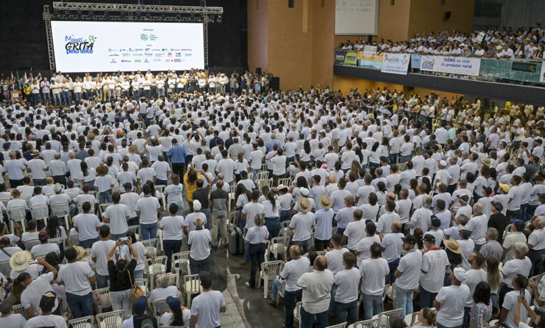 Manifestação dos produtores em BH